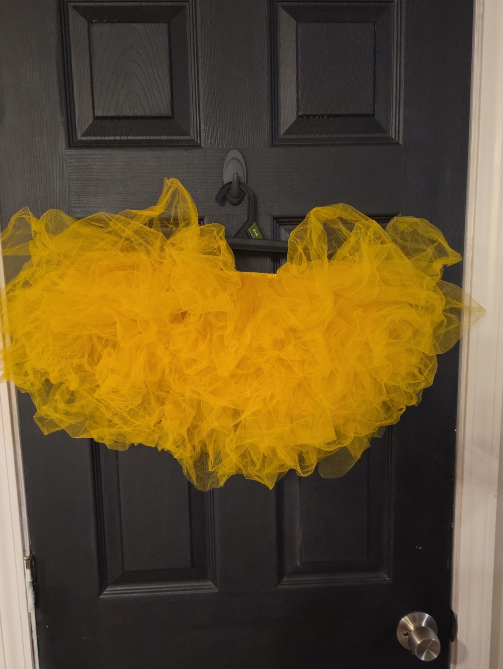 Yellow Xxl Tutu Costume Skirt